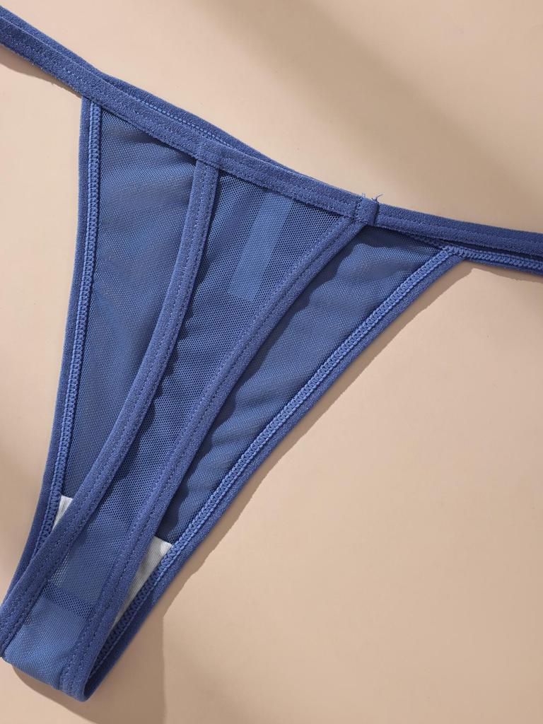 6 Stück/Set Sexy Hüftstrings Damen Bikini-Slips T-Back Unterhosen S-XXL Weiblich G-String Slip Damen String Dessous