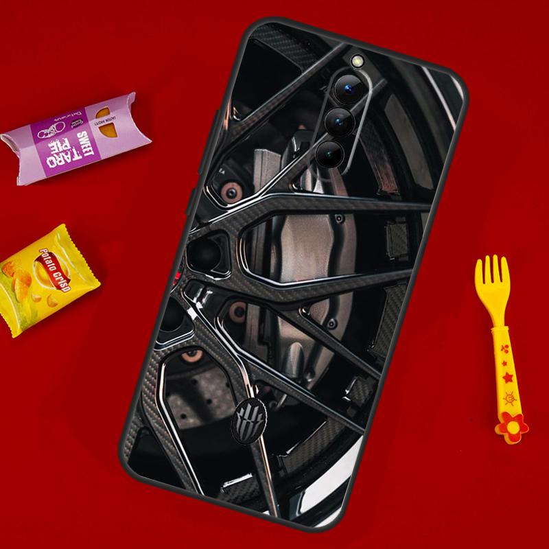 

Sports Car Wheel Tire Speed Phone Case For ZTE Nubia Red Magic 11 Pro Plus 10 10S 9 9S 8 8S 6S 7S 6 7 Pro 10 Air Cover Red Magic 9 Pro