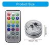 Adhesive Atmosphere Light Car Interior Ambient Light Auto Roof Light Wireless LED Lights Remote Control Decoration Lamp