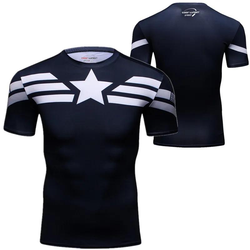Summer Men's T-shirt Fashion Casual Sports Shirt Print Adult Street Style Fitness Jogging Comfortable Top