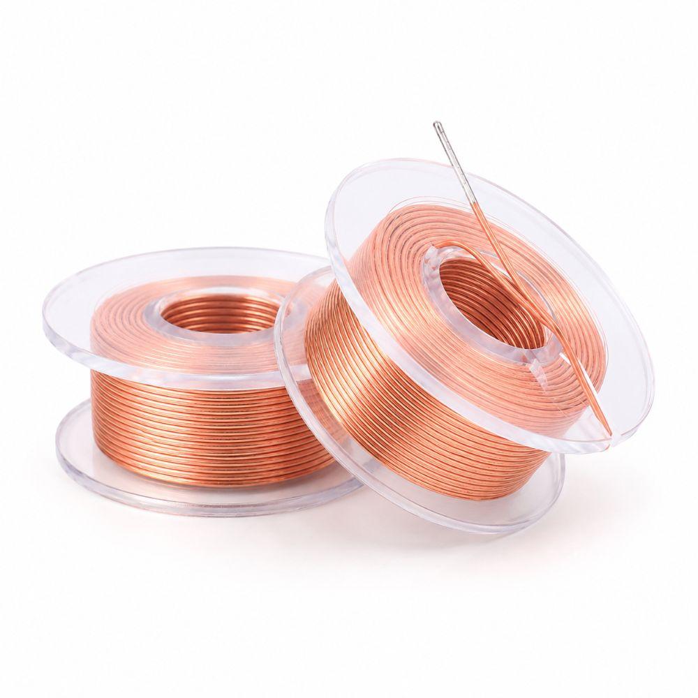 Copper Speaker Crossover Inductor Coil 0.6mm Audio Coil Durable Speaker Coil