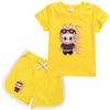 Labbrub Cartoon Printed Kids' Suit - Fashionable and versatile simple cartoon pattern breathable wearing comfortable prints
