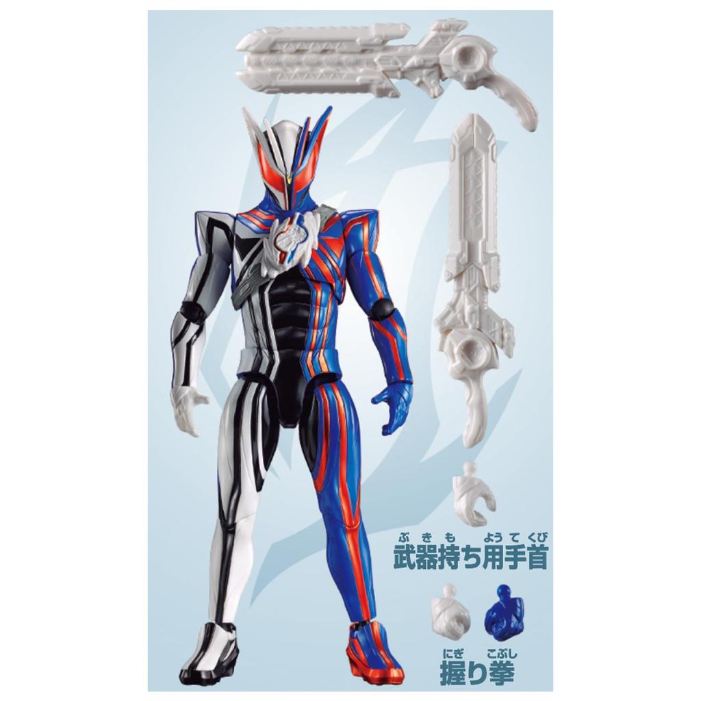 BANDAI Kamen Rider Action Figure, Kamen Rider Nox, Ages 3 and up
