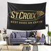 Life Love St Croix Merch Tapestry Wall Hanging Aesthetic Home Decor Tapestries for Living Room Bedroom