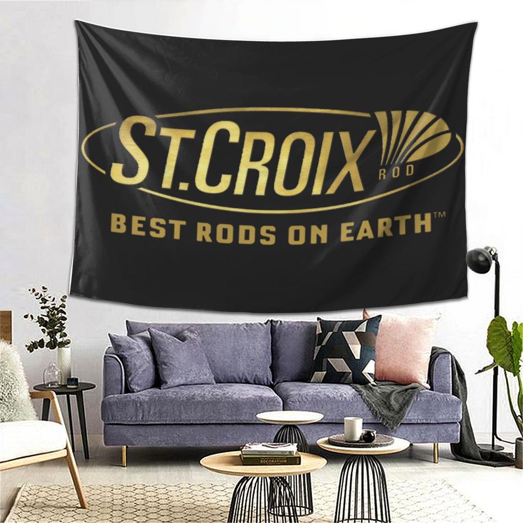 Life Love St Croix Merch Tapestry Wall Hanging Aesthetic Home Decor Tapestries for Living Room Bedroom