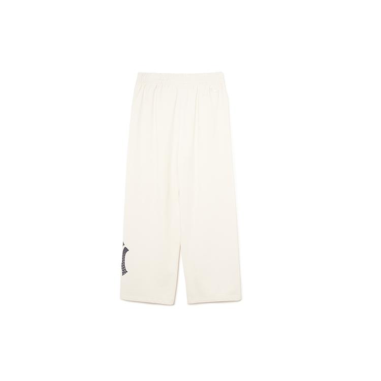 New MLB Casual Pants Unisex Milk White 3APTM0234-50CRD