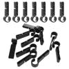 Accessories Plastic Anti Slip Outdoor Tool Safety Hook Helmet Clip Head Light Clamp Safety Cap Hook