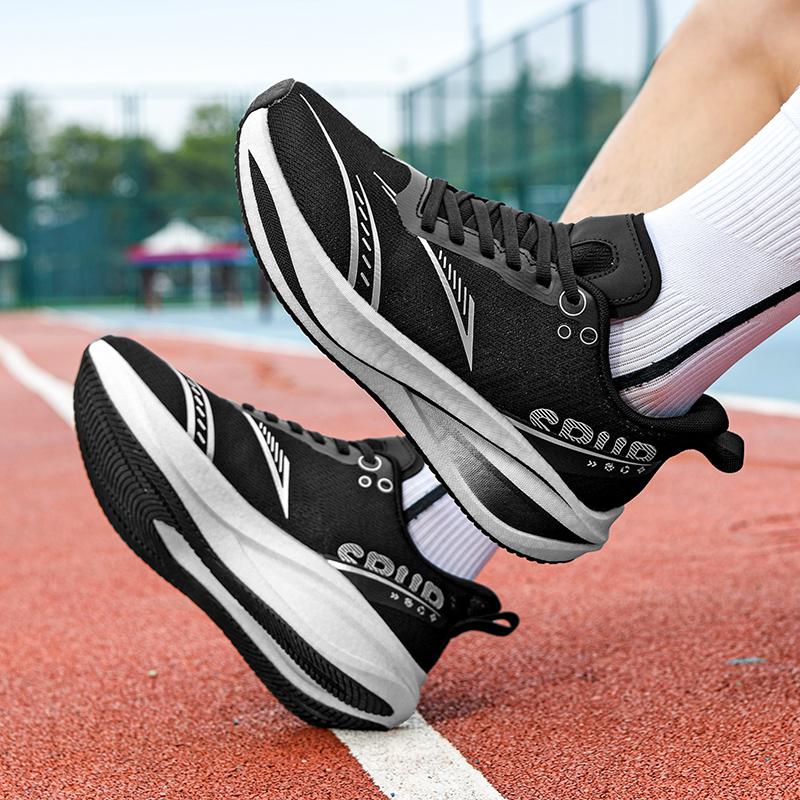 Herren Ganzjahres Freizeitschuhe Leicht Atmungsaktiv Weichsohle Outdoor Speed Laufschuhe Mode Studenten Rennsport Schuhe