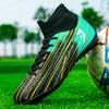New High-Top Student Football Shoes with Long And Broken Pins for Training And Matches Professional Youth Sports Shoes