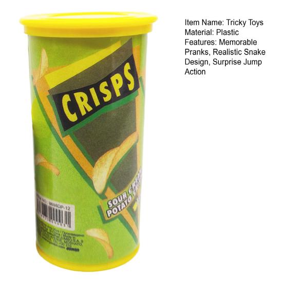 1/3Pcs Prank Gifts for Kids Potato Chip Cans Fries Toys Funny Tricky