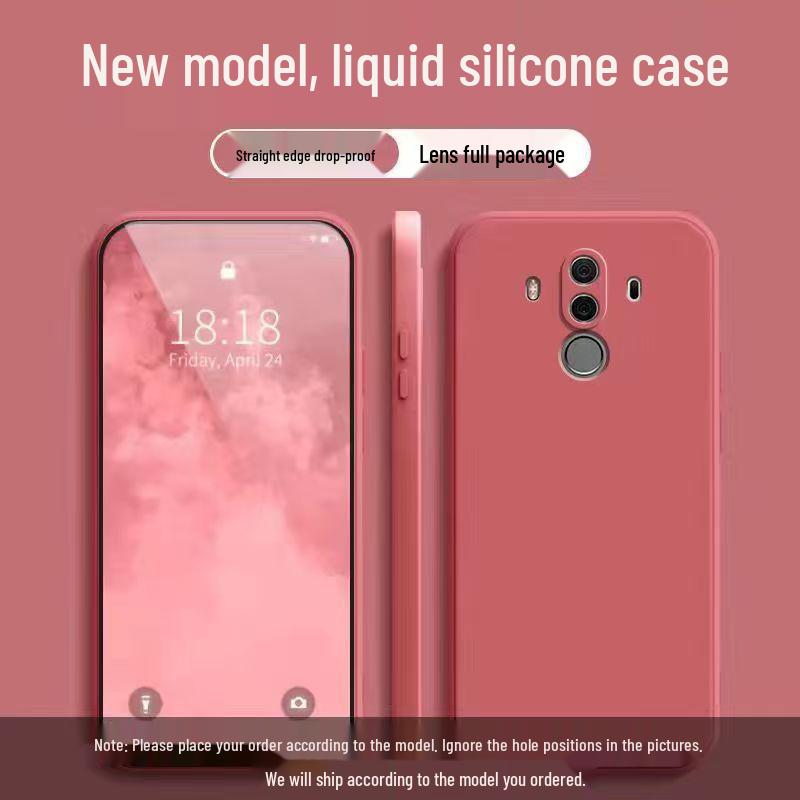 Huawei Mate10Pro Soft Case - Solid Color, Anti-Fall, Simple Rubik's Cube Design.