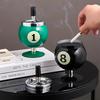 Simulation Billiard Metal Ashtray Personalized Home Decoration Anti-scratch Wear-resistant Easy To Clean Desktop Small Items