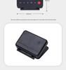 Ultra-Thin Multi-Functional Travel Alarm Clock with Light, Flip Design, Model 035