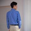 YOUNGOR Men's Blue Long Sleeve Shirt