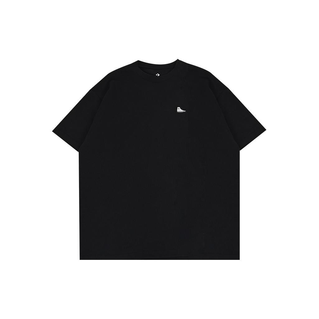 Converse Go-To Sneaker Patch T-Shirt Asia Sizing Black Unisex 10025397-A01 M
