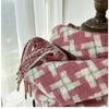 Fashion Plaid Scarf Women's New Autumn and Winter Sweet Imitation Cashmere Scarf Thickened Shawl