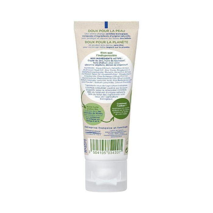 Cream - Mustela - Organic Diaper Rash Cream - 75ml - For Baby - Unisex