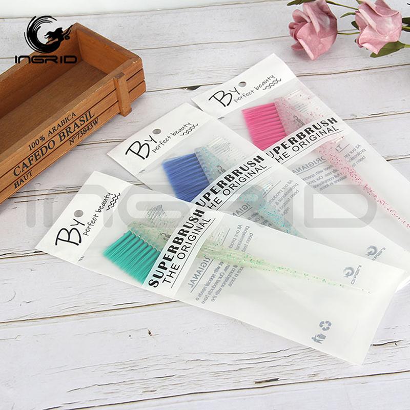 Weiche Faser Glitzer Tönung Farbe Haarbürste Friseurbedarf Pro Salon Werkzeuge Bleichkamm