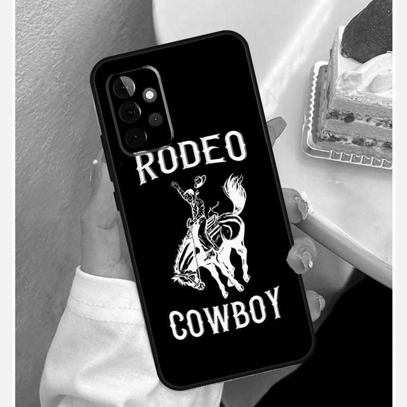 Extreme Sport Rodeo Cowboy Lasso Case For Samsung Galaxy A55 A35 A15 A14 A34 A54 A73 A53 A33 A23 A13 A12 A32 A52 A51 Cover