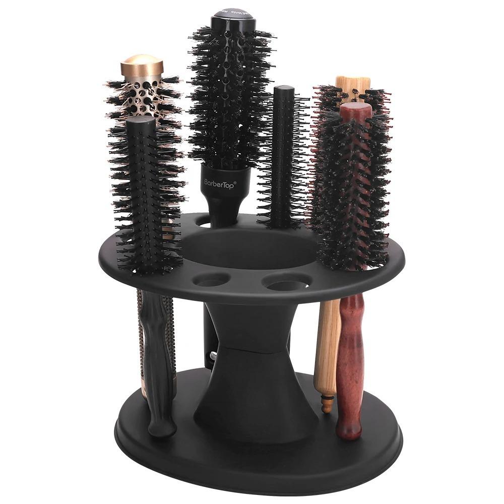 Holes Combs Organizer Rack Hairdressing Tool Comb Storage Stand Durable Hair Styling Holder