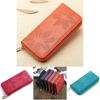 Elegant New Fashion Lady Purse Wallet With Soft Pu Leather And Zipper Closure