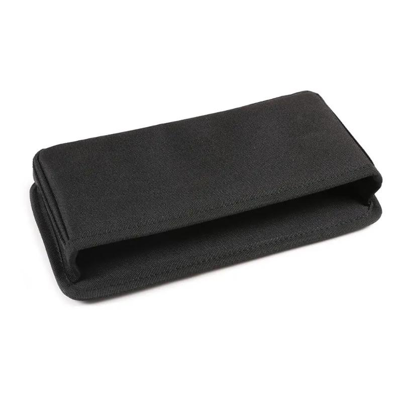 For Land Rover Defender 110 130 2020-2024 Oxford Cloth Black Car Rear Air Outlet Lower Storage Box Trim Interior Car Accessories SA6