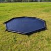 Octagonal Ground Sheet for 2-3 Person One-Pole Tents, Lightweight, Waterproof, PU4000mm, 3D Design, Includes Storage Bag