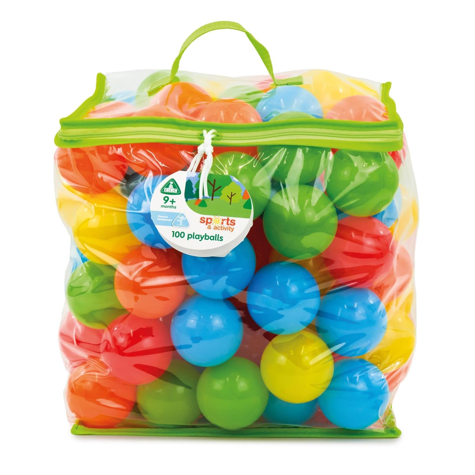 

Early Learning Center Ball Pool Balls, 100-Piece Set, Ball House, Play Circle, Educational Toy, 200545, Authentic