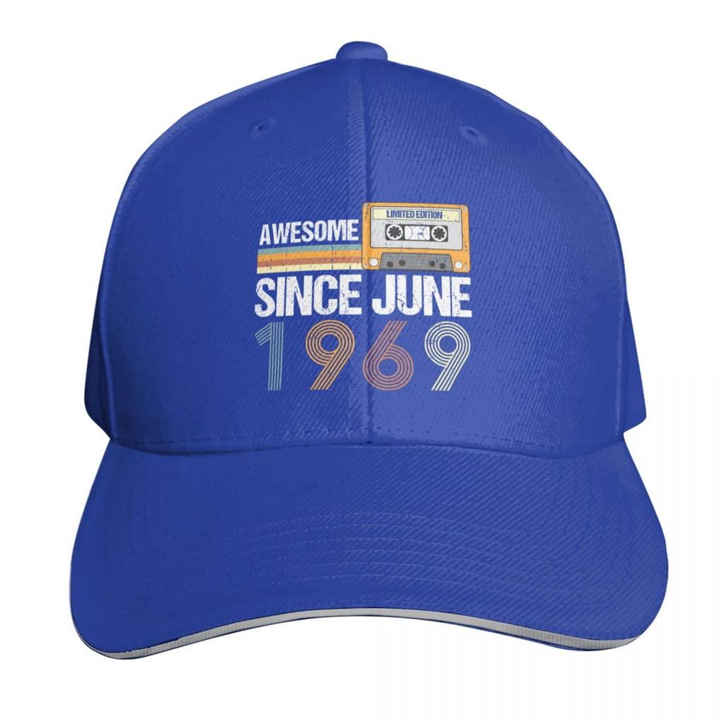 Awesome Since June  th birthday vintage June  Baseball Cap funny hat Ball Cap sun hat Baseball Unisex Womens