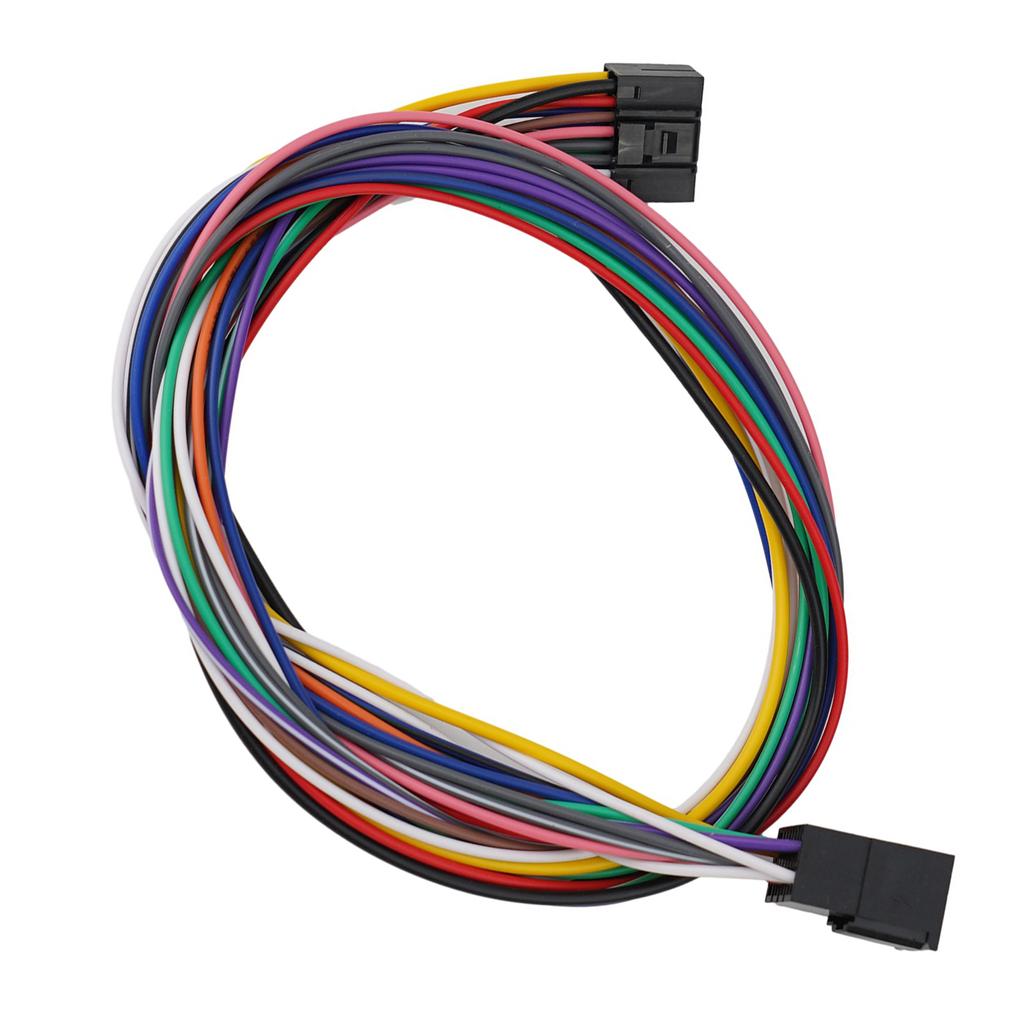 For Android Player Car Stereo Extension Cable 16 Pin ISO Wire Harness 60cm