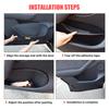 4Pcs Car Front and Rear Door Slot Storage Door Side Storage Cushion Box For   2022 2023 Tesla Model Y 3