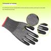 UOSU A5 Cut Resistant HPPE Coated Work Gloves