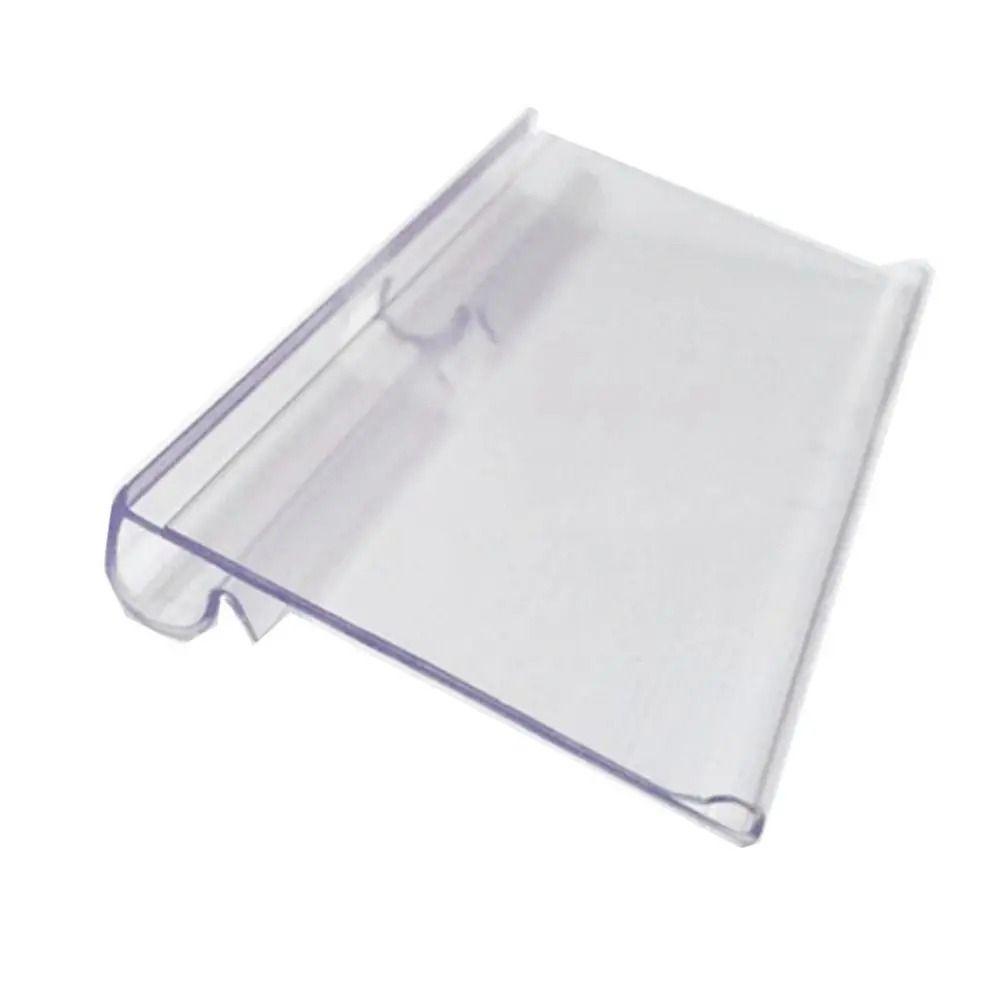 Price Tag Price Label Holders PVC Plastic Retail Shelf Card Slot  Mall Shop
