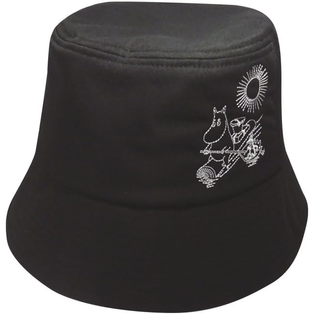 Watanabe Moomin Sauna Black 2-way Hat, чёрный