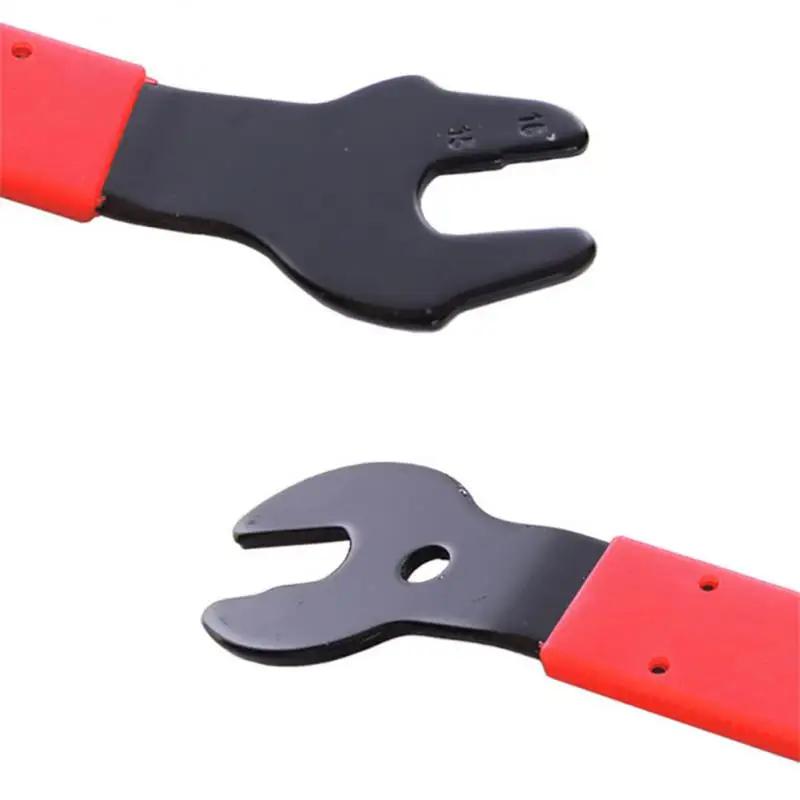 Bicycle Chainwheel Tool 13/15mm 14/16mm Bike Wheel Axle Pedal Spanner Tool Bicycle Hub Pedal Repair Wrench Road MTB Repair Tools