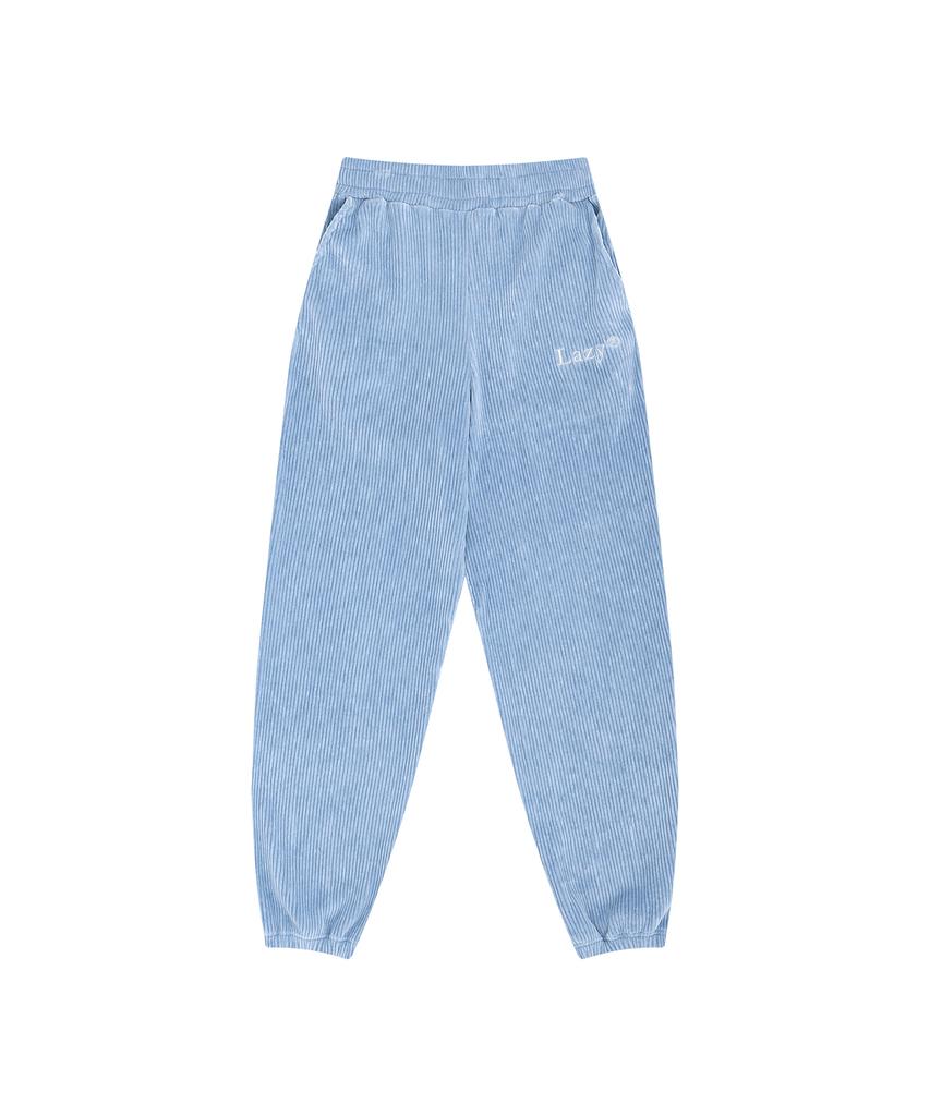 Leijiji Corduroy Jogger Pants Sky