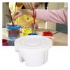 Lightweight Build Multi-purpose Washing Bucket Plastic Handled Water Tub  Studio Art Practice
