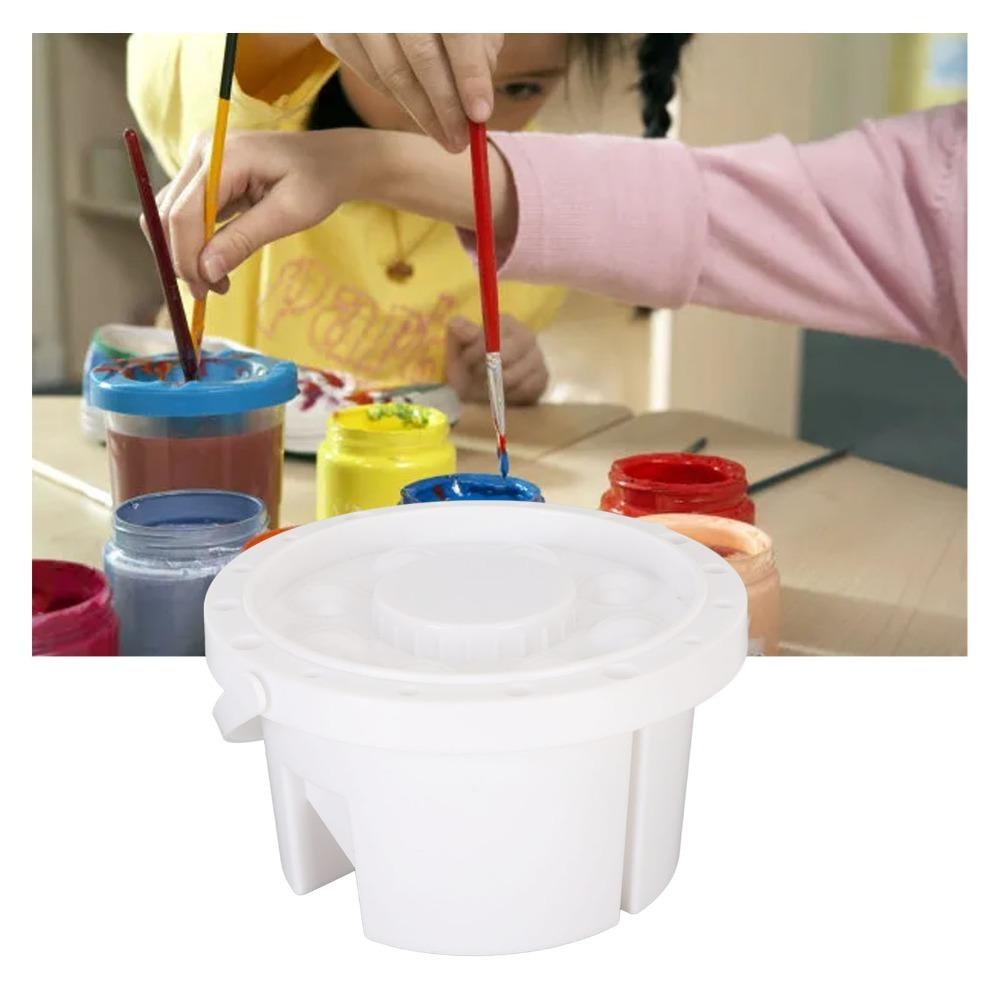 Lightweight Build Multi-purpose Washing Bucket Plastic Handled Water Tub  Studio Art Practice