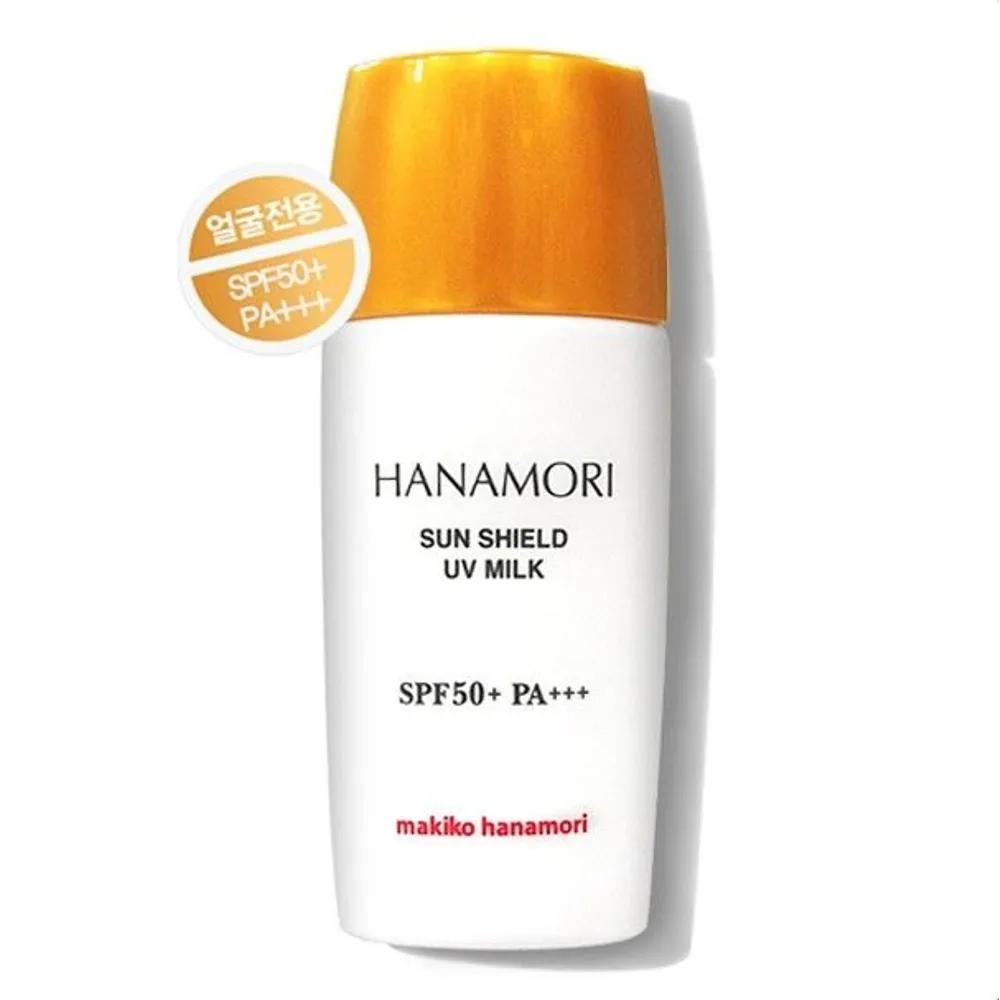 

HANAMORI Sun Shield UV Milk 35ml Sunscreen that doubles as makeup base