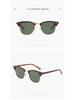 Polarized Metal & Plastic Sunglasses, UV Protection for Men & Women