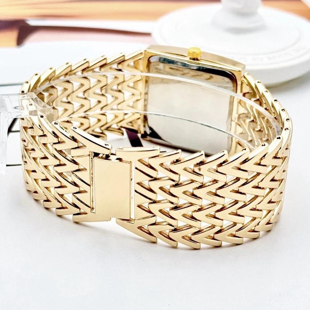 New Fashion Women Watches Simple Rhinestone Square Quartz Watch Casual Bracelet Women Watch Clock Dress Watches Relogio Feminino