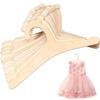 10Pcs Cute Wooden Clothes Hanger Non Slip Baby Clothes Rack Creative Baby Clothes Hanger  Baby Room