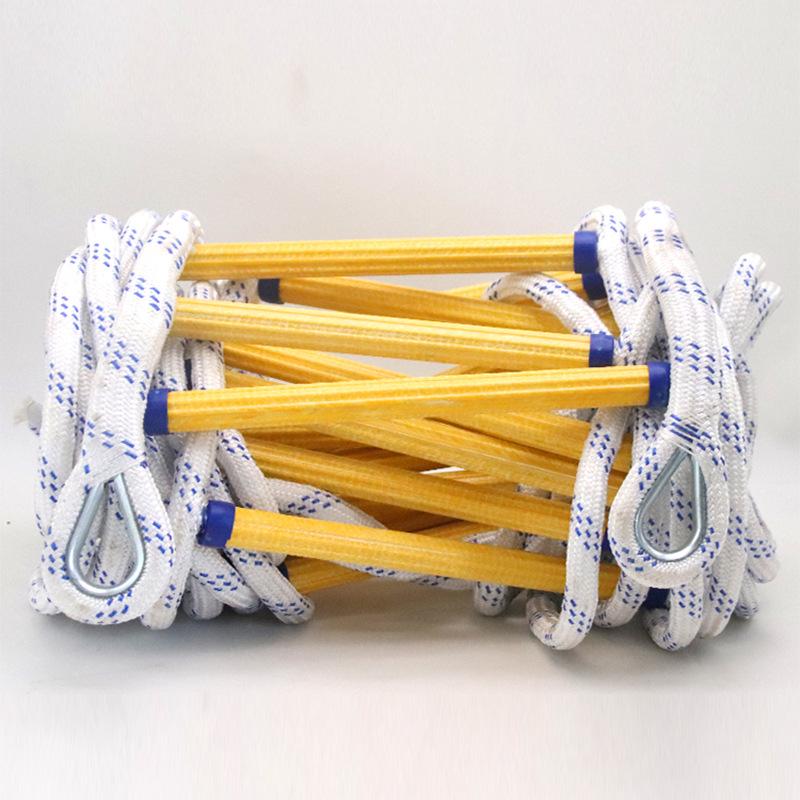 Outdoor Fire Rescue Safety Rope Ladder for Escape and Training
