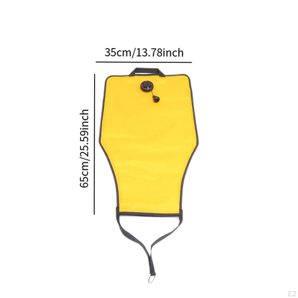 Torba wypornościowa do nurkowania 30 lbs Przenośna Wielofunkcyjna Pływak Scuba z Zaworem na Lato