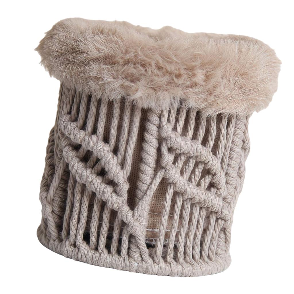 Bohemian Cotton Rope Pen Eyeglass Holder Multipurpose Fabric Storage Organizer For Desk Office Home Decor