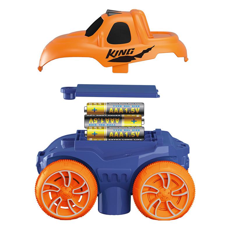 Dinosaurier Elektrische Eisenbahn Spielzeug: Anti-Schwerkraft Pädagogische DIY Bausteine Achterbahn für Kinder