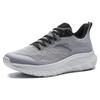 Anta Light Cloud Fabric Slip Resistant Abrasion Resistant Low Top Running Shoes Men's Gray 112345530-1