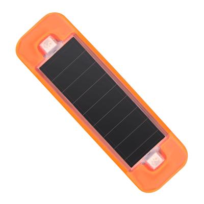 Rowerowa lampka solarna, Solarna lampka rowerowa, Wodoodporna - Przezroczysta lampka rowerowa, Lampka do jazdy nocnej