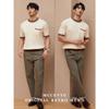 Men's Slim Fit Short Sleeve Color Block Pocket Knit T-Shirt - Summer Casual Trendy Wear