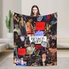 Warm Blanket Travel Benson Boone American Singer Throw Blanket Flannel Bedspread For Couch Chair Sofa Bed Trend Sofa Bed Cover
